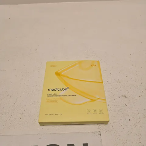MEDICUBE KOJIC ACID TURMERIC BRIGHTENING GEL MASK 28G