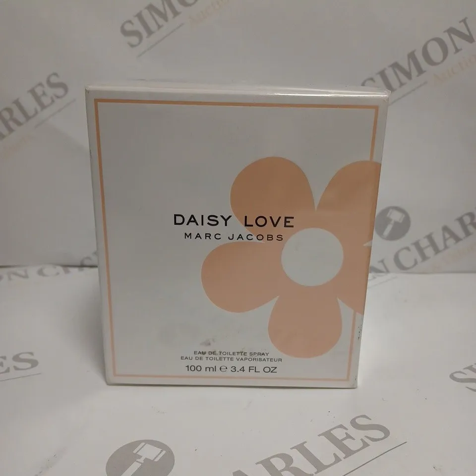 BOXED SEALED MARC JACOBS DAISY LOVE EAU DE TOILETTE - 100ML