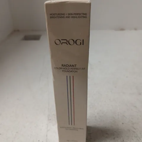 OROGI RADIANT COLOR-HOLD PERFECT FIT FOUNDATION – BOXED - 40G
