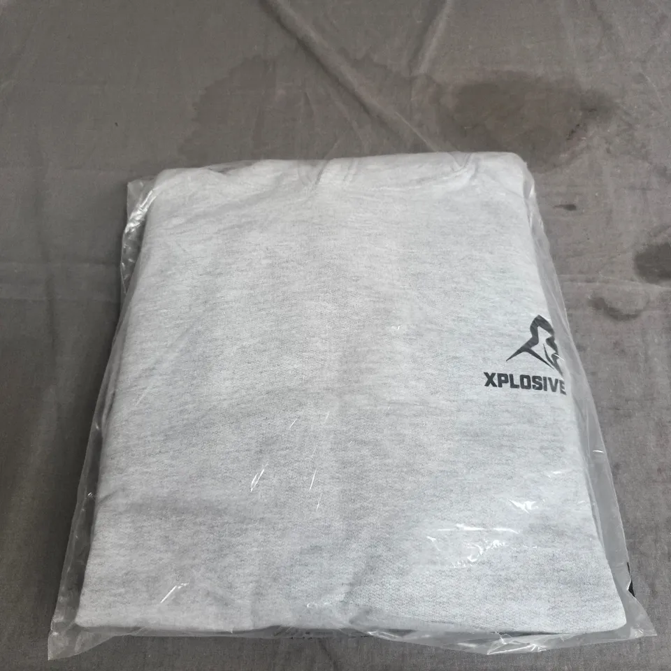 XAPE GARAGE STRENGTH V2 STRING HOODIE – SPORTS GREY – XL