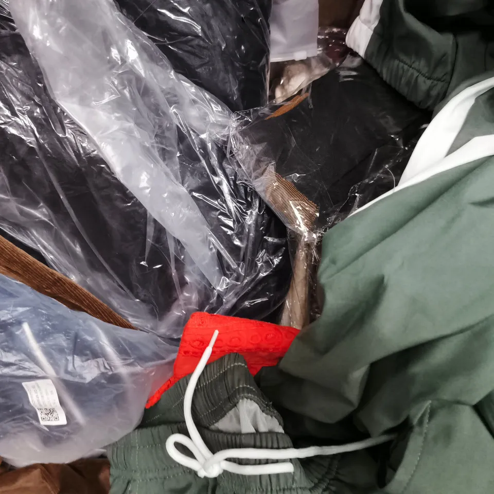 APPROXIMATELY 20 ASSORTED CLOTHING AND FASHION PRODUCTS IN VARIOUS STYLES AND SIZES - COLLECTION ONLY