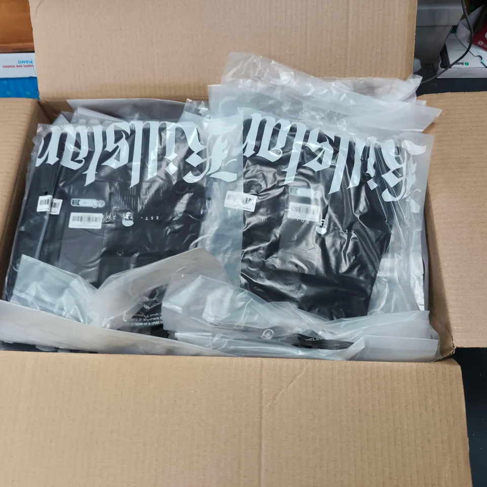 lot of approximately 60 brand new killstar clothing items to include lost in sin zip top, breathless bardot top and crossbones cardigan - various sizes