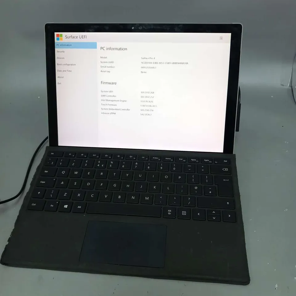 MICROSOFT SURFACE PRO 4 128GB 1724