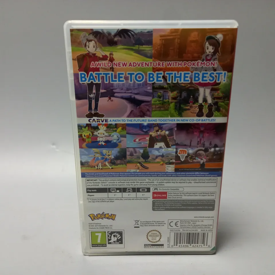 BOXED POKEMON SWORD (NINTENDO SWITCH)