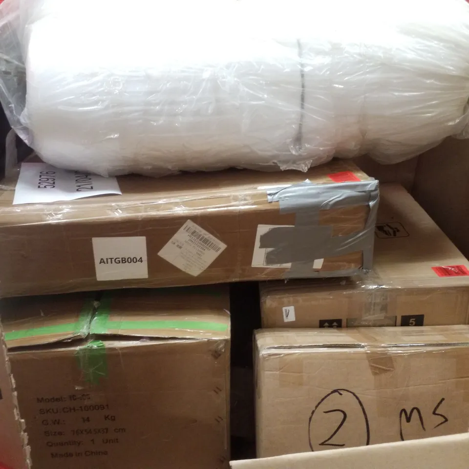 PALLET CONTAINING ASSORTED PRODUCTS INCLUDING INDUCTION COOKER, BATH MAT, BED RAIL FOR BABY & PET BED