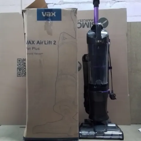 BOXED VAX AIR LIFT 2 PET PLUS VACUUM CLEANER 