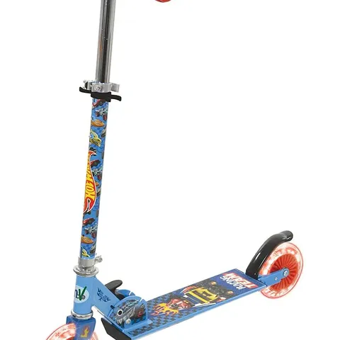 BOXED MOVE HOTWHEELS FOLDING IN LINE SCOOTER WITH LIGHT UP WHEELS