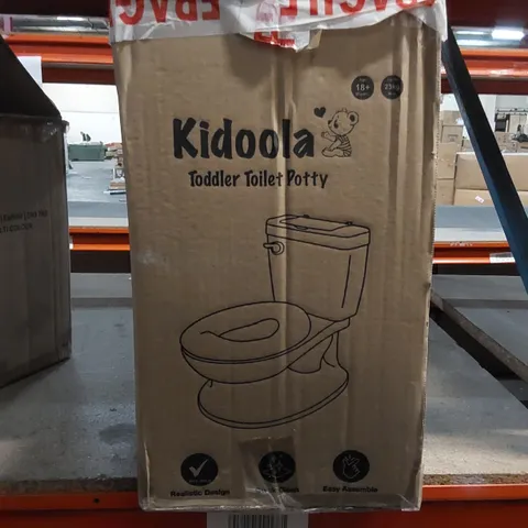 BOXED KIDOOLA TODDLER POTTY - WHITE 