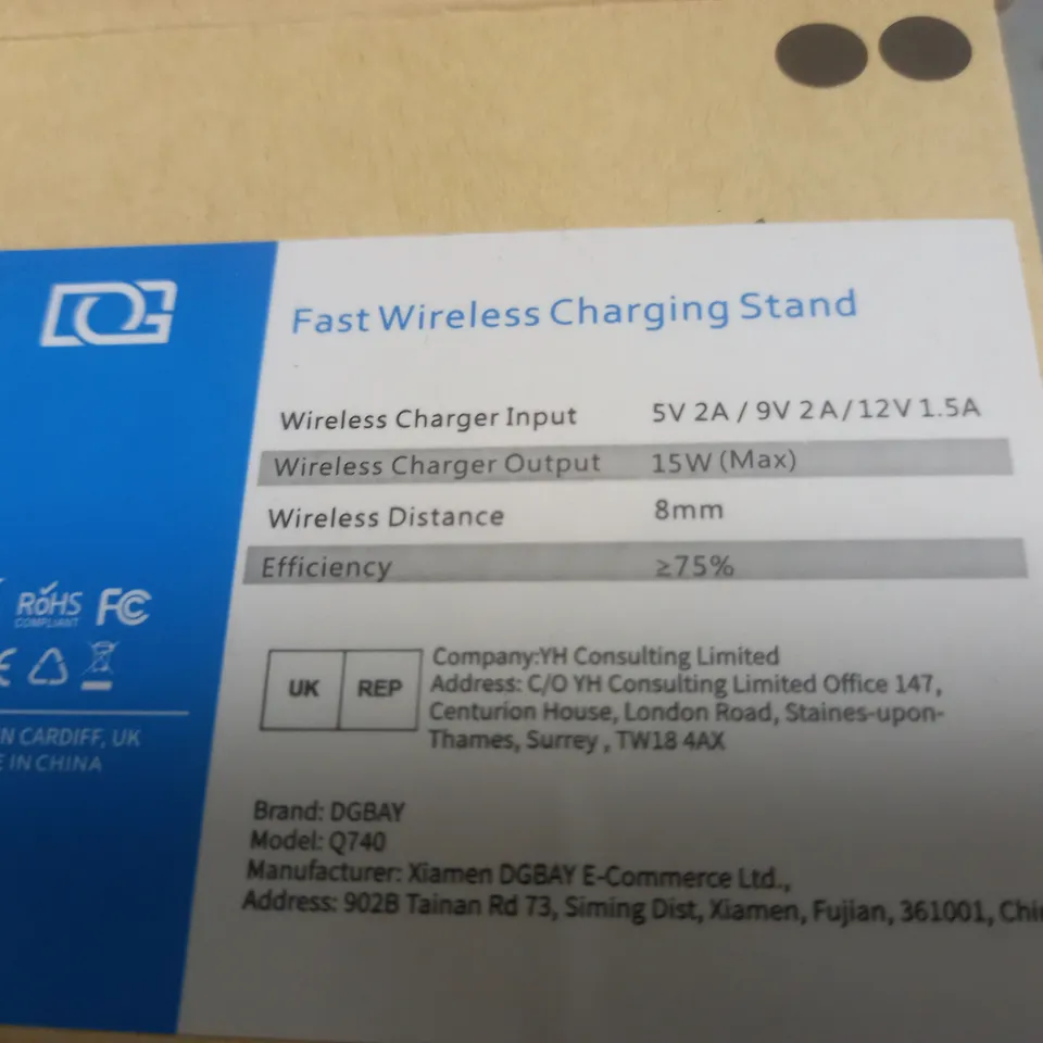 PAIR OF FAST WIRELESS CHARGERS