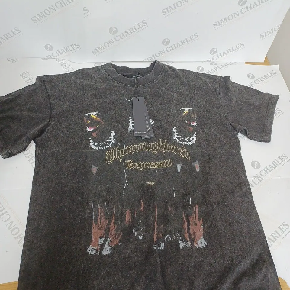 REPRESENT DOG CASUAL T-SHIRT SIZE S