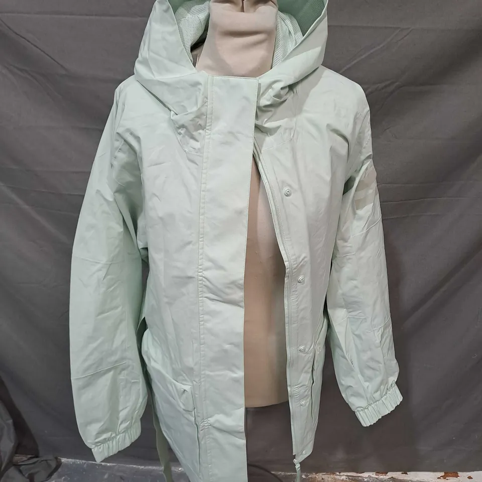 ADIDAS PRIME GREEN ZIP JACKET WITH HOOD - MEDIUM