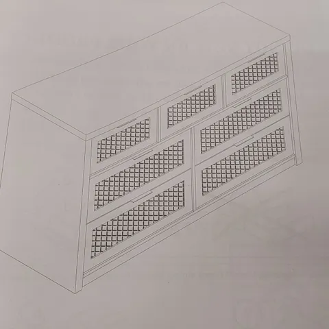 BOXED 7 DRAWER CHEST