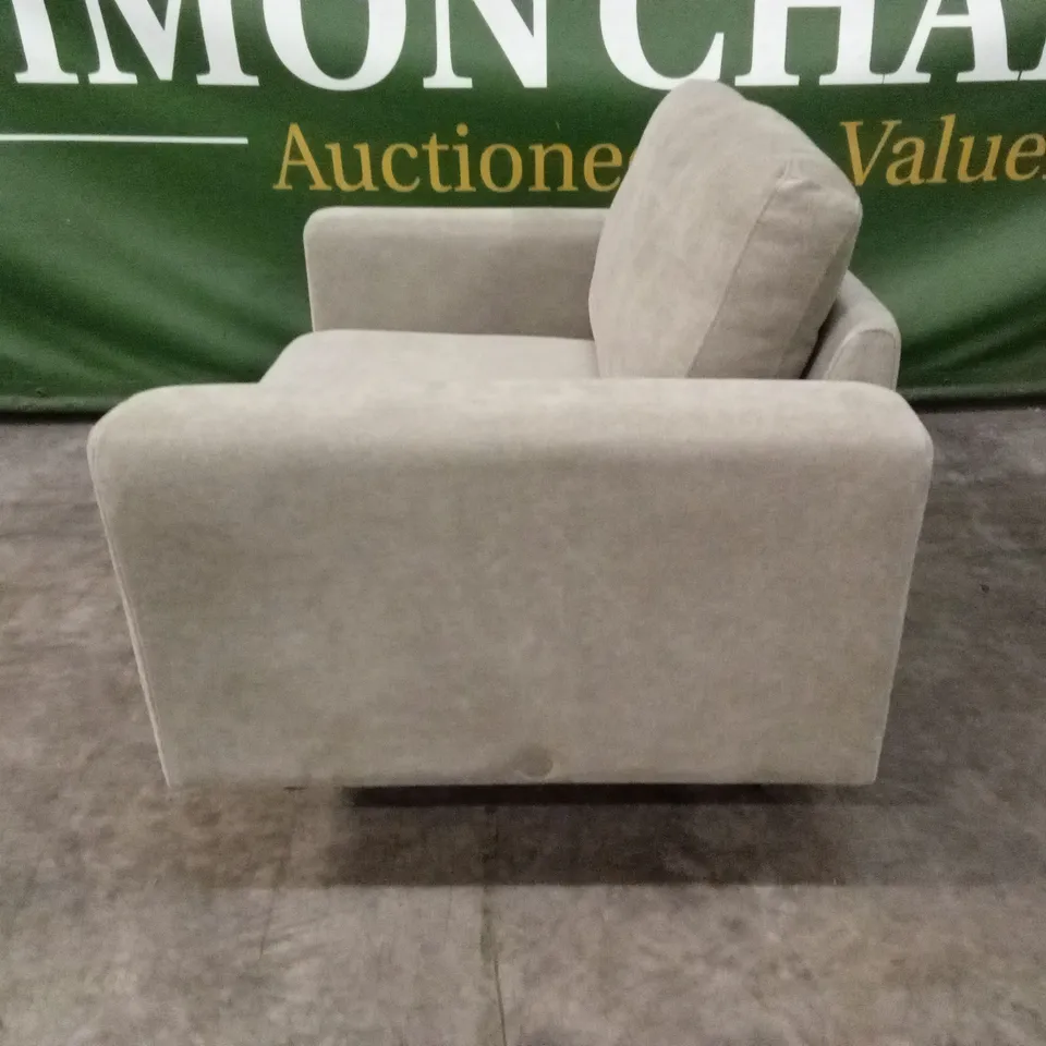 BRAND NEW SNUG BIG CHILL SAGE FABRIC SNUGGLE CHAIR