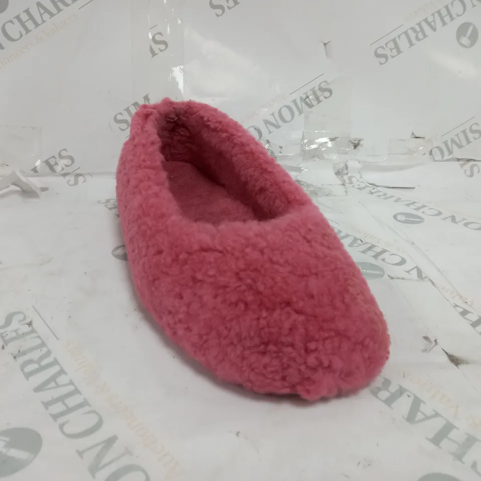 EMU MIRA TEDDY SHEEPSKIN SLIPPER - PINK COLOUR SIZE 7