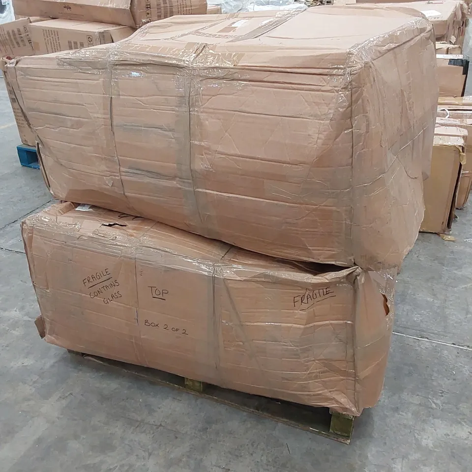 PALLET OF ASSORTED INCOMPLETE GARDEN AND PATIO FURNITURE PARTS 