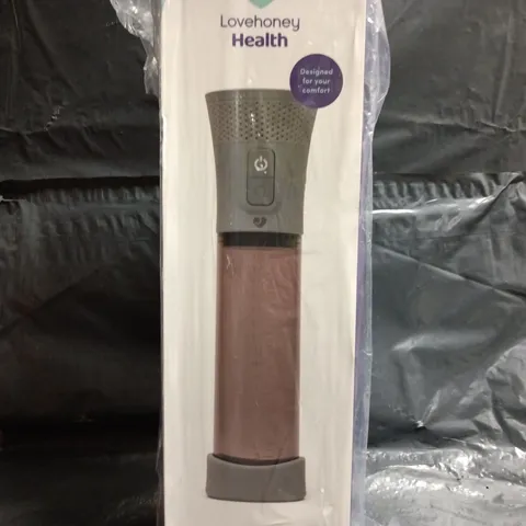 BOXED LOVEHONEY HEALTH AUTOMATIC SUCTION RECHARGEABLE PENIS PUMP