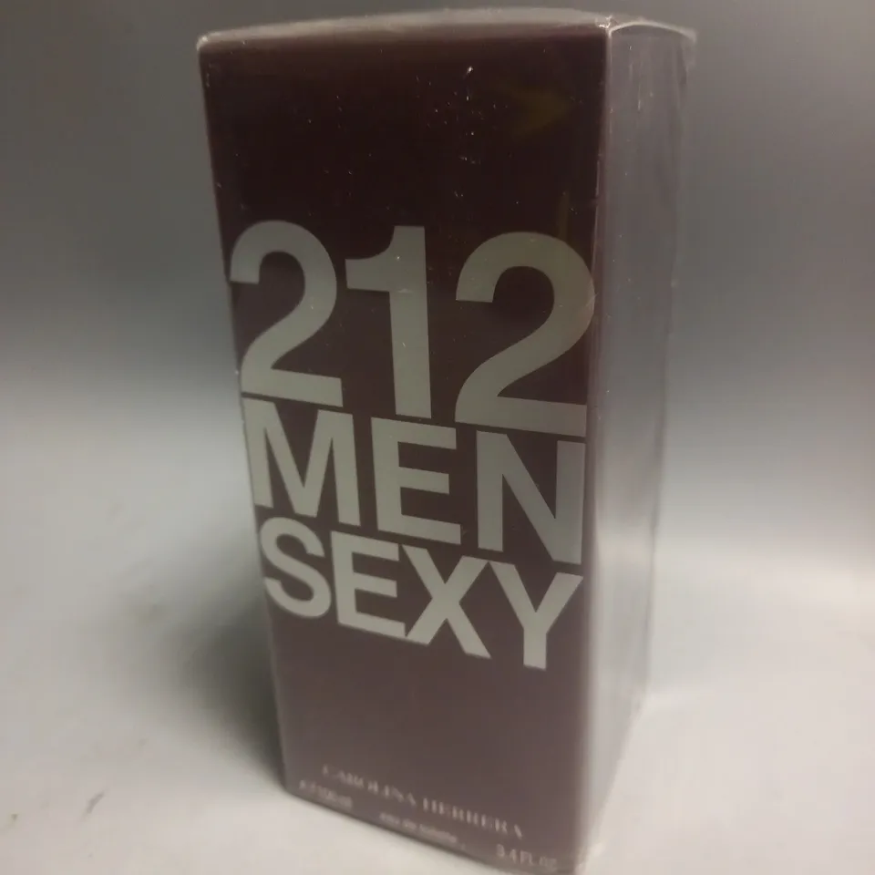 BOXED AND SEALED CAROLINA HERRERA 212 MEN SEXY EAU DE TOILETTE 100ML