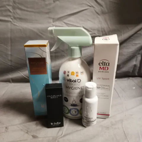 APPROXIMATELY 20 HEALTH AND BEAUTY PRODUCTS TO INCLUDE ELTA MD SUN CARE, VITAL BABY CLEANSING WATER AND WOW HAIR TREATMENT
