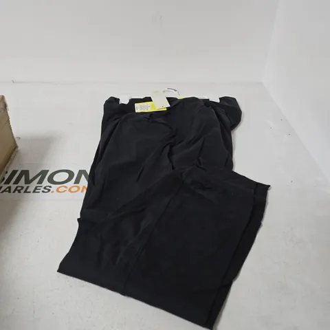 BOX OF APPROXIMATELY 12 X ALL IN MOTION MID RISE JOGGER - BLACK - SIZE XL