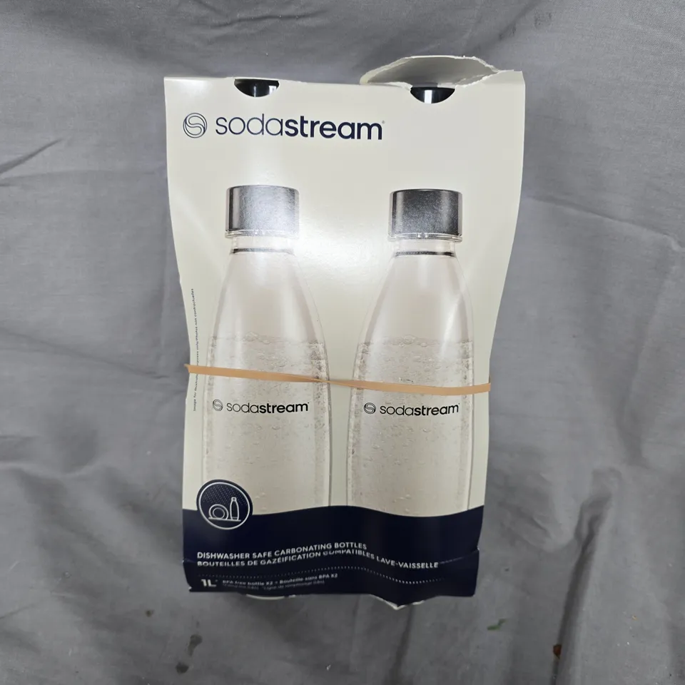 BOXED SODASTREAM DUO SET OF 1L BOTTLES