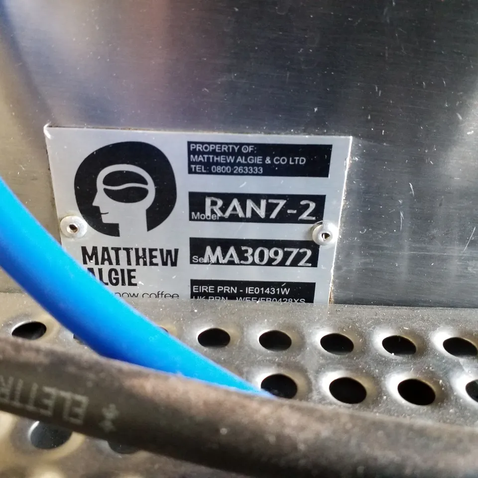 RANCILIO RAN7-2 COMMERCIAL 2 BARRISTA COFFEE MACHINE 