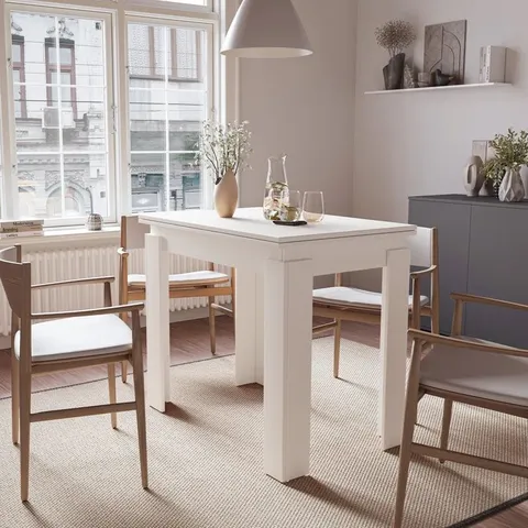 BOXED EXTENDABLE DINING TABLE FAMILY 90-120 GOLD CRAFT OAK 