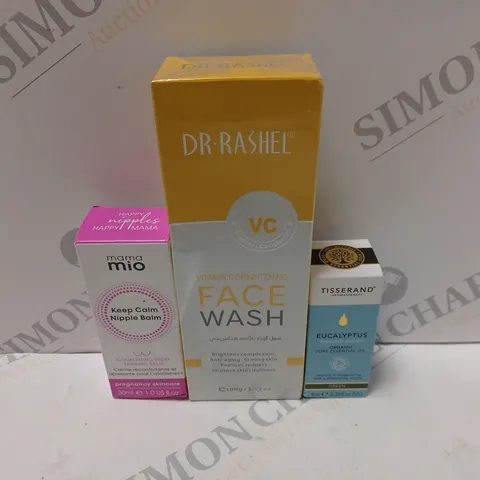 BOX OF APPROXIMATELY 15 ASSORTED COSMETIC ITEMS TO INCLUDE MAMA MIO, DR RASHEL, TISSERAND, ETC