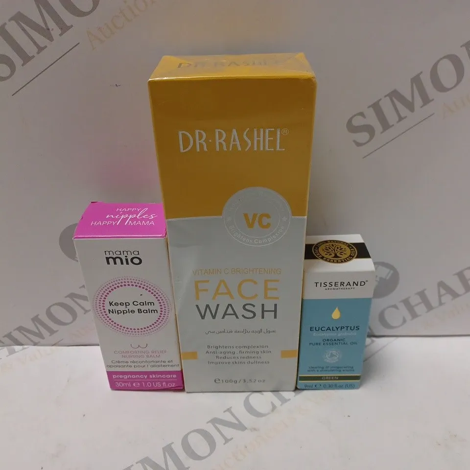 BOX OF APPROXIMATELY 15 ASSORTED COSMETIC ITEMS TO INCLUDE MAMA MIO, DR RASHEL, TISSERAND, ETC