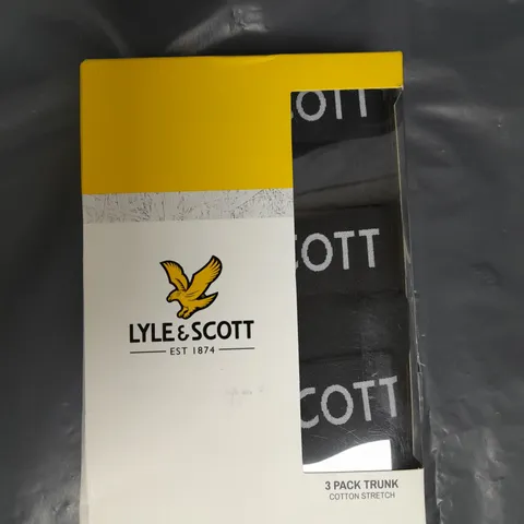 LYLE & SCOTT 3 TRUNK PACK - M