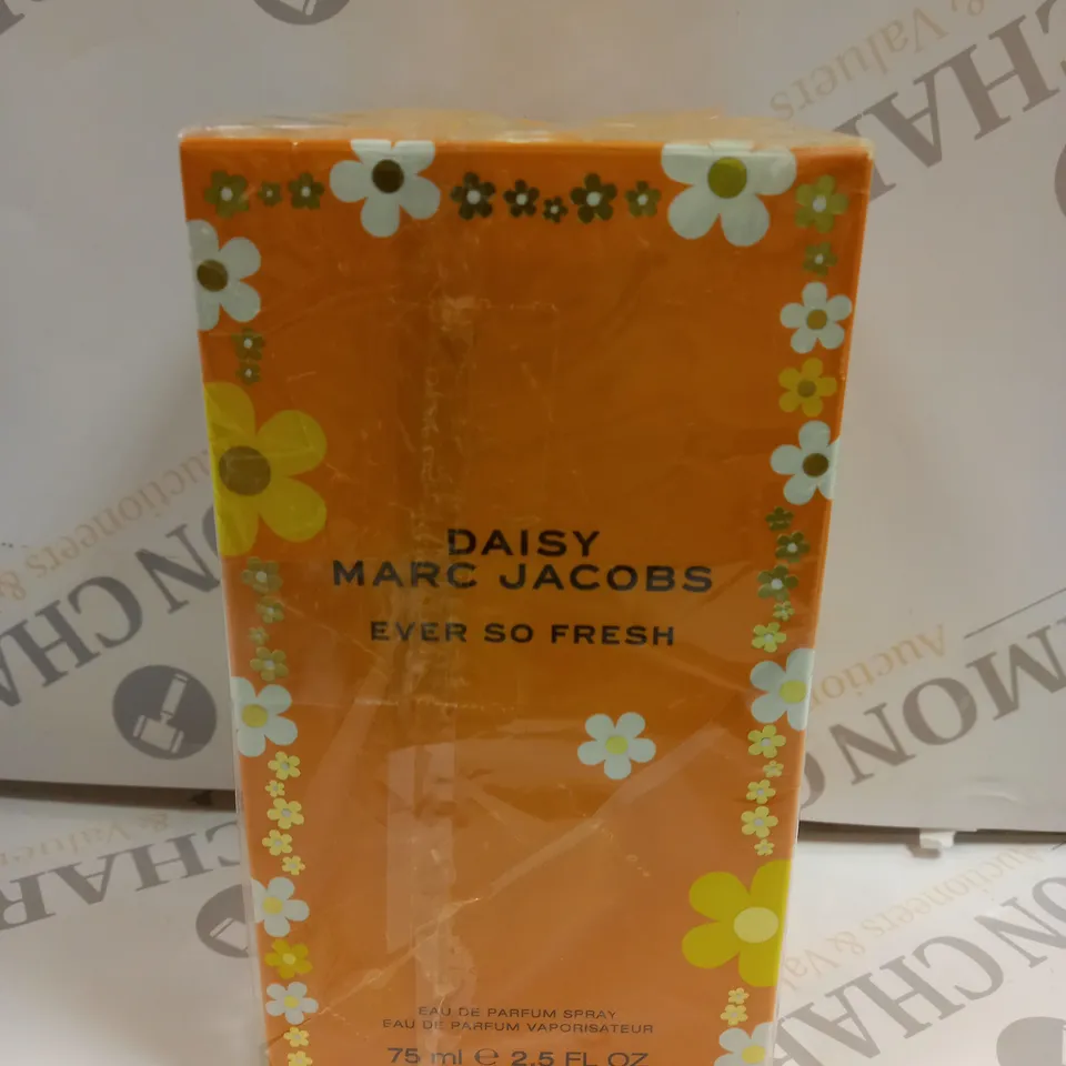 SEALED BOXED MARC JACOBS DAISY EVER SO FRESH EAU DE PARFUM FOR WOMEN 75ML