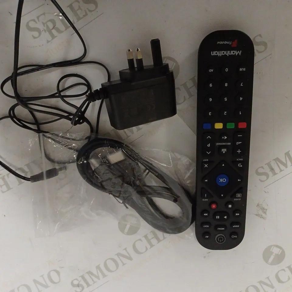 MANHATTAN T2-R 500GB FREEVIEW HD RECORDER, BLACK