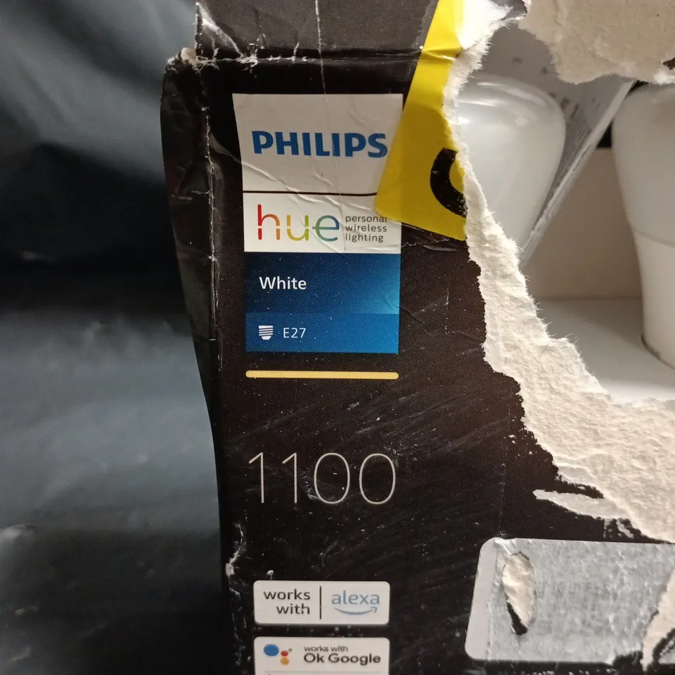 PHILIPS HUE WHITE LED BULBS, E27, 2-PACK