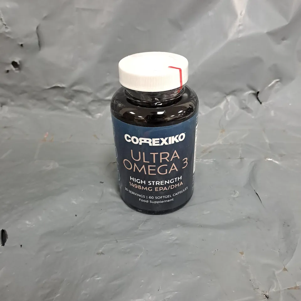 SEALED CORREXIKO ULTRA OMEGA 3 HIGH STRENGTH CAPSULES - 60 SOFTGELS 