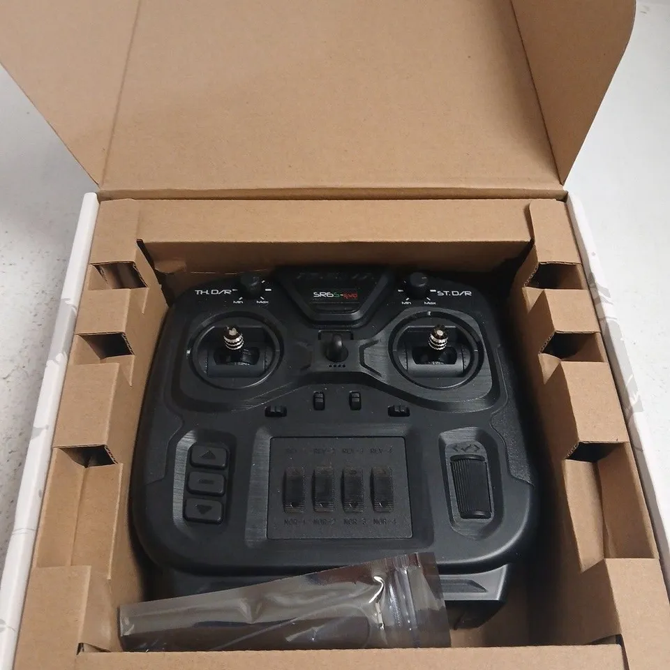 ABSIMA SR6S-EVO 2.4GHZ RADIO SYSTEM – 6-CHANNEL RC TRANSMITTER & RECEIVER, BOXED