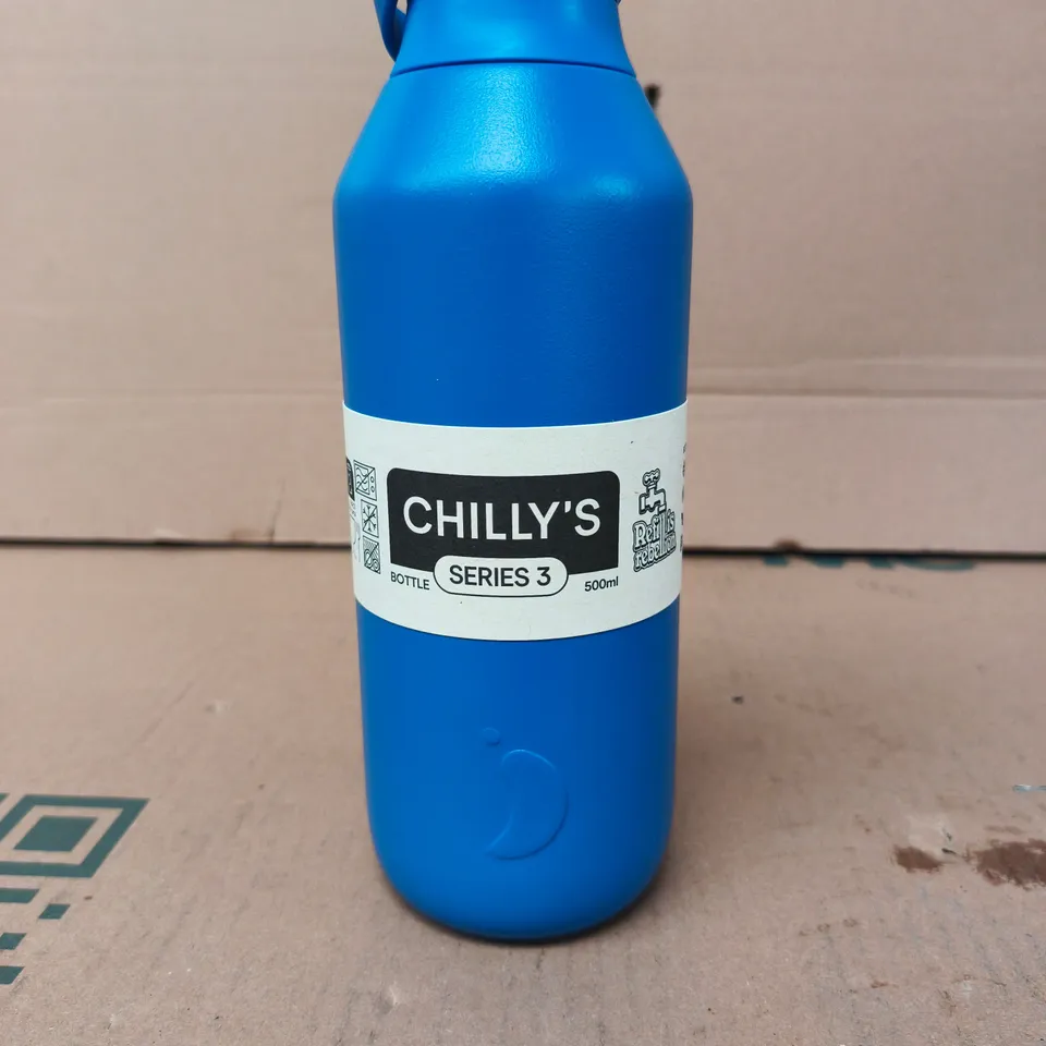 CHILLY'S SERIES 3 BOTTLE 500ML – BLUE (UNILEVER MARKETING ACADEMY)