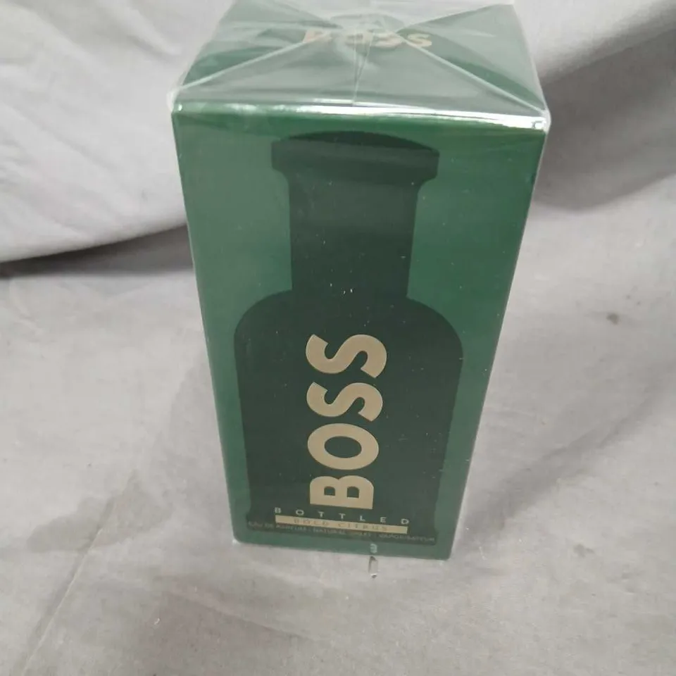 BOXED AND SEALED BOSS BOTTLED BOLD CITRUS EAU DE PARFUM 100ML