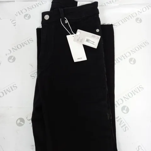 MNG HIGH WAIST FLARE DENIM JEANS SIZE 14