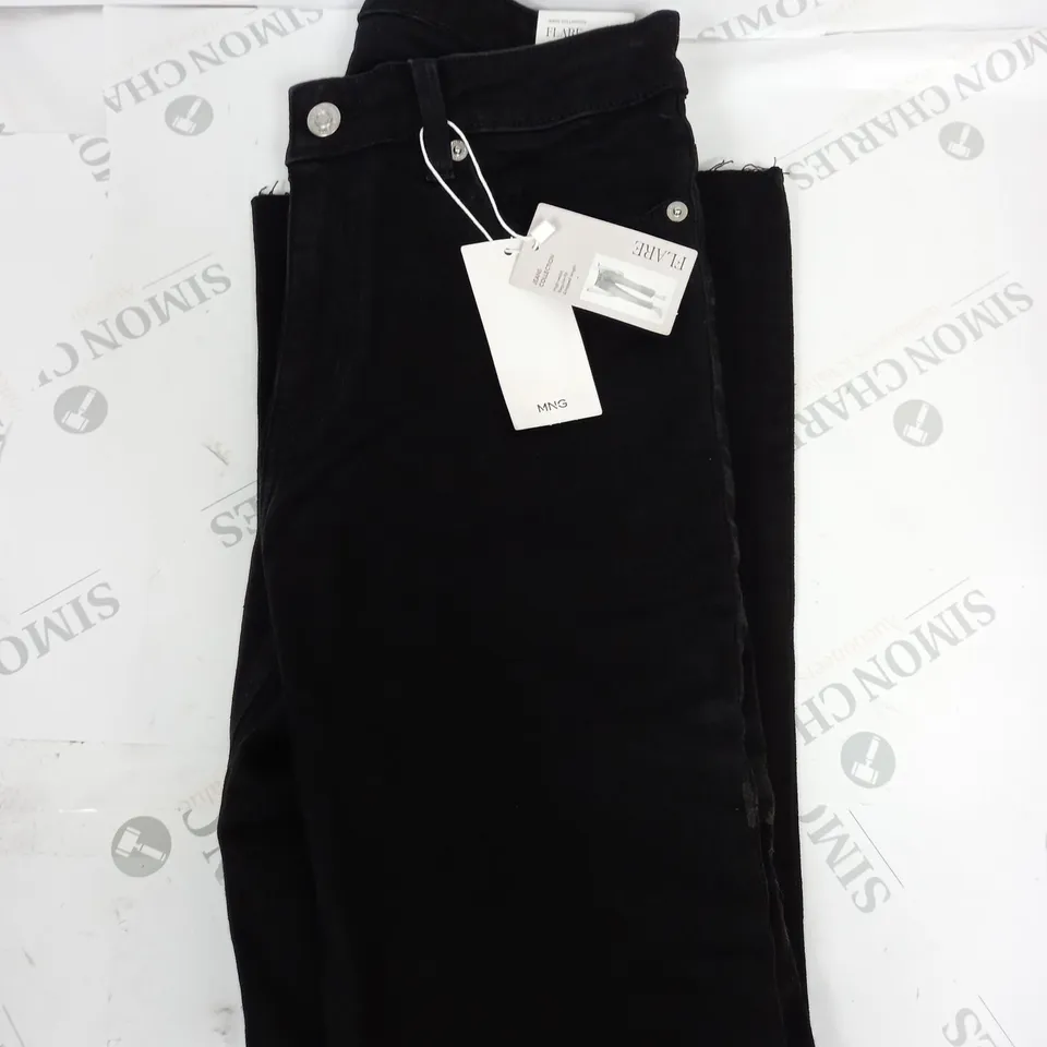 MNG HIGH WAIST FLARE DENIM JEANS SIZE 14