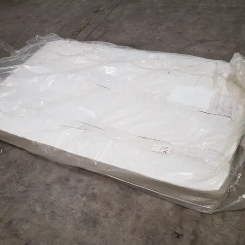 BAGGED QUALITY DUNELM ROLLED OPEN COIL 120CM SMALL DOUBLE MATTRESS