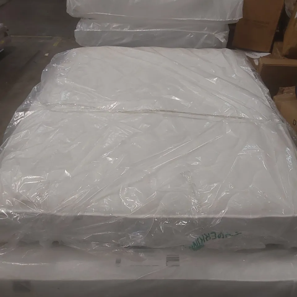 QUALITY BAGGED AIRSPRUNG 5' KING SIZE MEMORY MATTRESS 