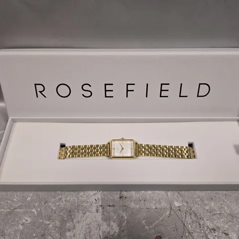 ROSEFIELD WHITE DIAL LADIES WATCH 