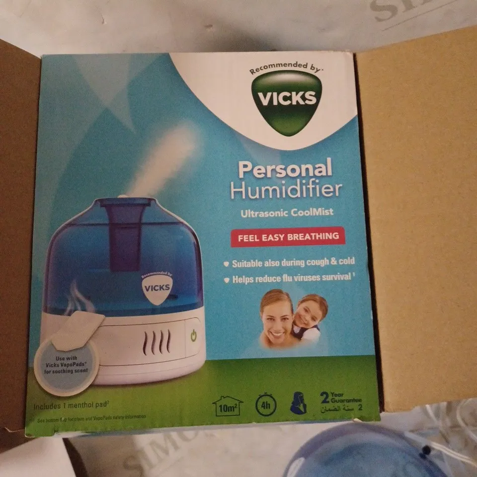 VICKS VUL505 COOL MIST PERSONAL HUMIDIFIER