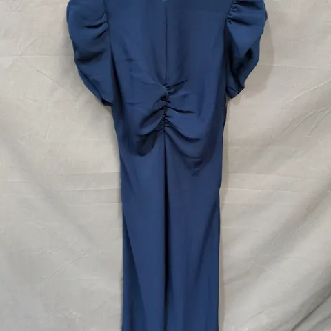 NOBODY'S CHILD LADIES NAOMI MIDI DRESS BLUE SIZE 6