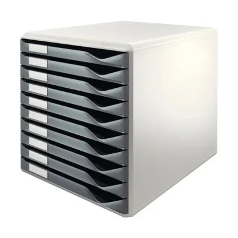 2 BOXED PLASTIC DESK ORGANISER 