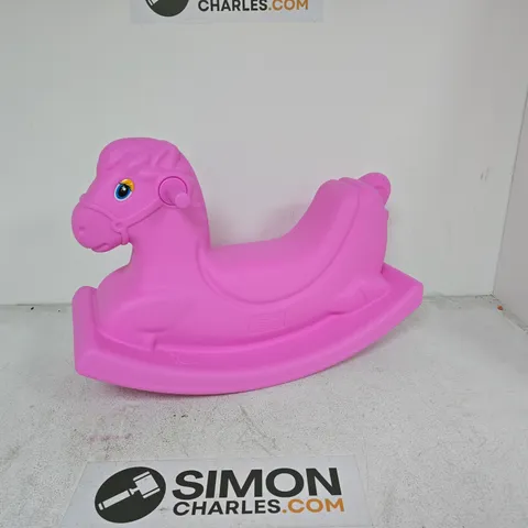 RIDE ON ROCKING HORSE IN PINK