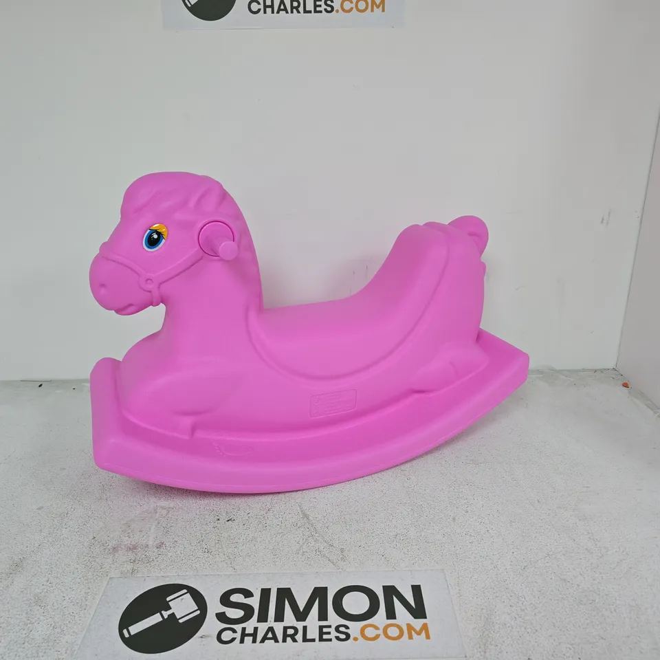 RIDE ON ROCKING HORSE IN PINK