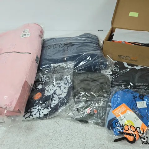 26 X ASSORTED BRAND NEW REGATTA CLOTHING PRODUCTS IN VARIOUS STYLES & SIZES