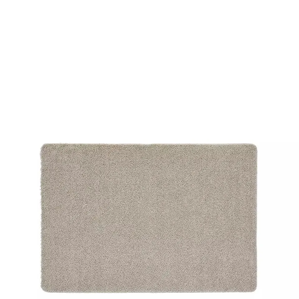 BUDDY WASHABLE SHAGGY RUG 100X150CM LATTE - COLLECTION ONLY 