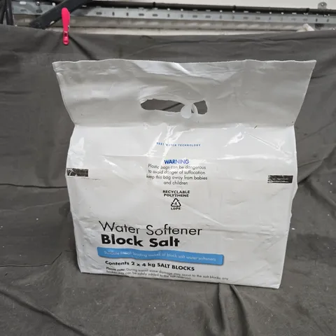 WATER SOFTENER BLOCK SALT – 2 X 4 KG BLOCKS