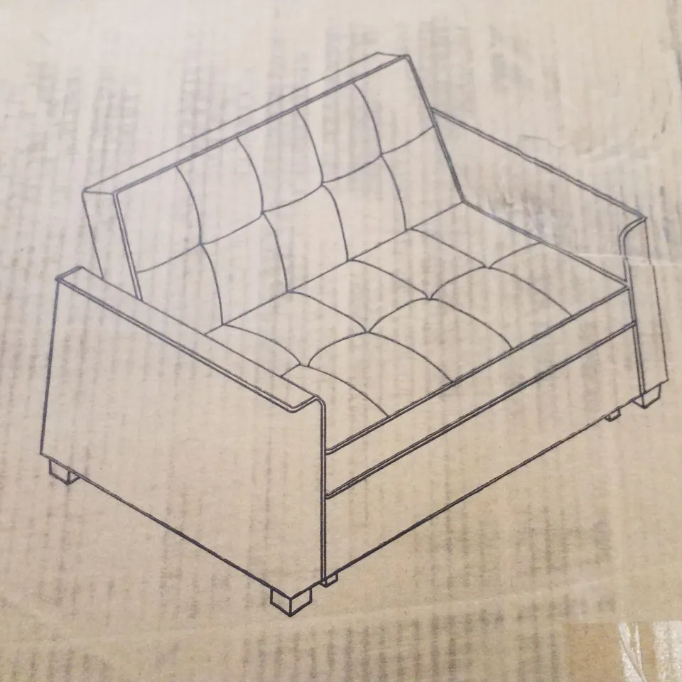 BOXED SUMMER SOFA BED - MIDNIGHT BLUE (VELVETY)